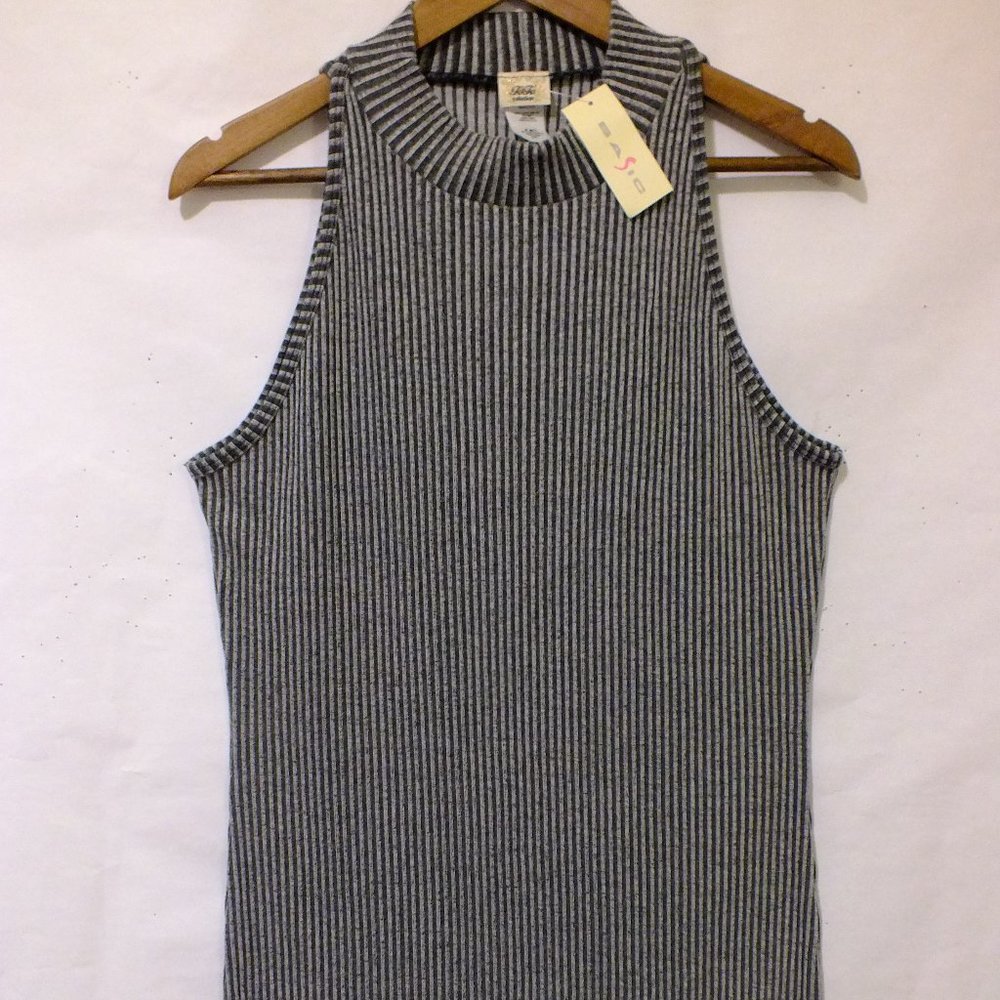 Basic Toto Collection Mid Rib Knit Sleeveless 2xl - image 1